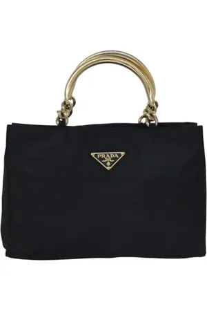 Prada Dames, Pre-owned, Blauw, Maat: ONE Size Nylon