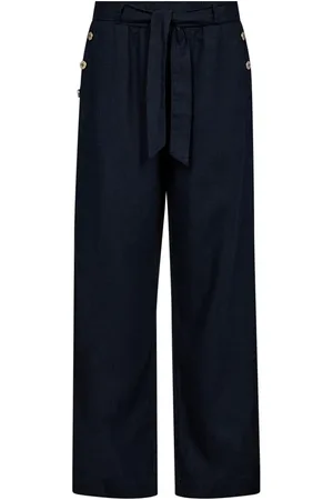 Freequent Dames, Broeken, Blauw, Maat: XL