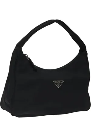 Prada Dames, Pre-owned, Zwart, Maat: ONE Size Nylon