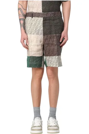 Fendi Heren, Korte broeken, Veelkleurig, Maat: S