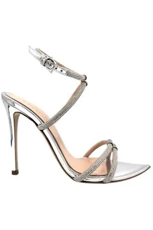 NINALILOU Dames, Schoenen, Grijs, Maat: 38 EU Leer