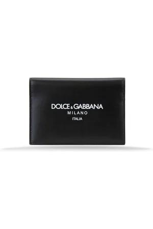 Dolce & Gabbana Heren, Accessoires, Zwart, Maat: ONE Size Leer