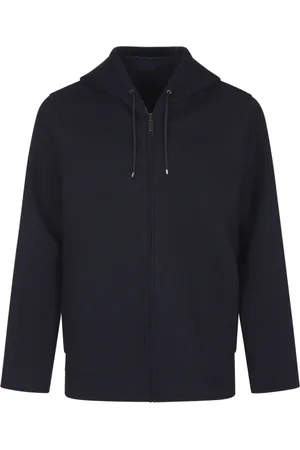 VALENTINO Heren, Sweatshirts & Hoodies, Blauw, Maat: L Wol
