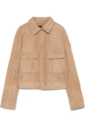 Peuterey Dames, Jassen, , Maat: M Leer