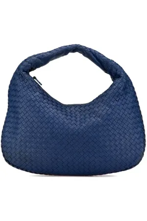 Bottega Veneta Dames, Pre-owned, Blauw, Maat: ONE Size Leer