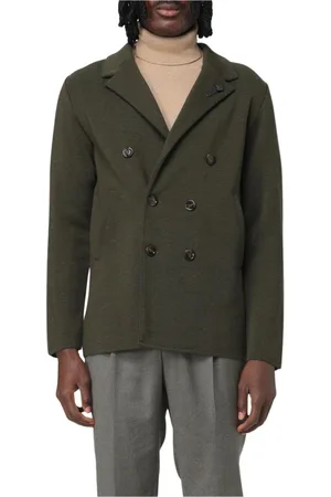 LARDINI Heren, Jassen, Groen, Maat: S Wol