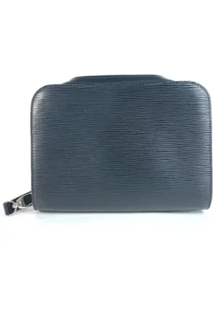 LOUIS VUITTON Dames, Pre-owned, Zwart, Maat: ONE Size Leer
