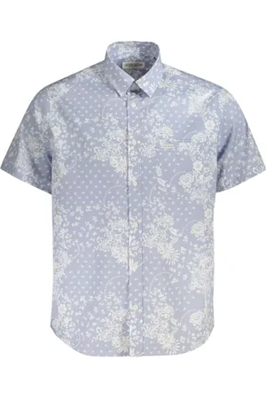 Guess Heren, Overhemden, Blauw, Maat: M Katoen