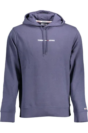 Tommy Hilfiger Heren, Sweatshirts & Hoodies, Blauw, Maat: 2XL Katoen