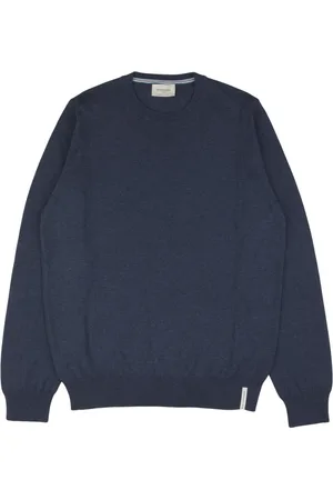BROOKSFIELD Heren, Truien, Blauw, Maat: M Katoen