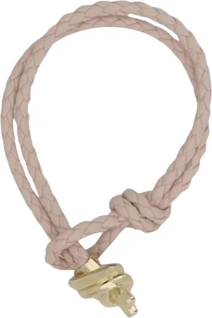 Bottega Veneta Dames, Accessoires, Roze, Maat: M Leer