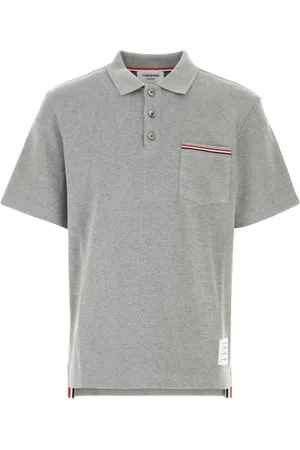 Thom Browne Heren, Tops, Grijs, Maat: XL Katoen