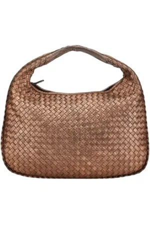 Bottega Veneta Dames, Pre-owned, Bruin, Maat: ONE Size Leer
