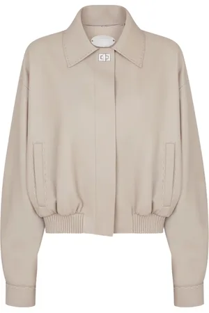 Fendi Dames, Jassen, , Maat: L Leer