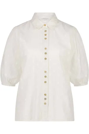 Tramontana Dames, Blouses & Shirts, Wit, Maat: S