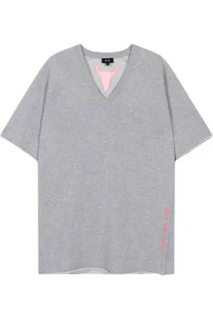 Alix the label Dames, Jurken, Grijs, Maat: XS Katoen