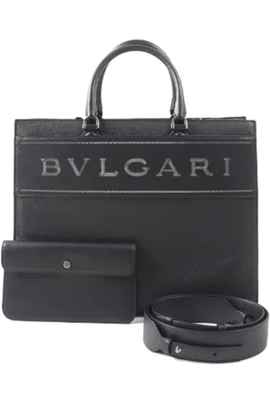 Bvlgari Dames, Pre-owned, Zwart, Maat: ONE Size Leer