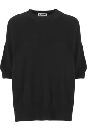 Jil Sander Dames, Truien, Zwart, Maat: L Kasjmier