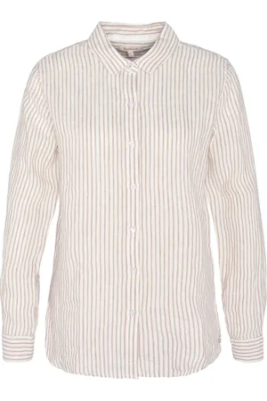 Barbour Dames, Blouses & Shirts, , Maat: L Linnen