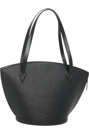 LOUIS VUITTON Dames, Pre-owned, Zwart, Maat: ONE Size Leer