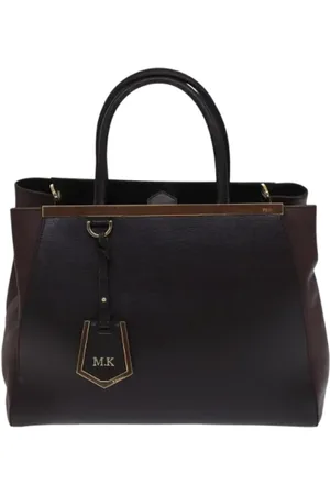 Fendi Dames, Pre-owned, Bruin, Maat: ONE Size Leer