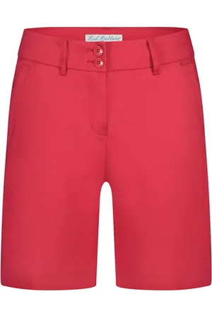 Red Button Dames, Korte broeken, Rood, Maat: M Katoen