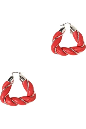 Bottega Veneta Dames, Accessoires, Rood, Maat: ONE Size Leer