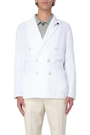LARDINI Heren, Pakken, Wit, Maat: M