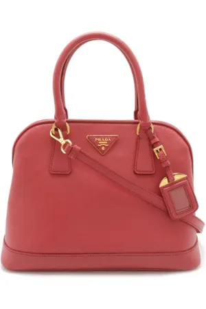 Prada Dames, Pre-owned, Roze, Maat: ONE Size Leer