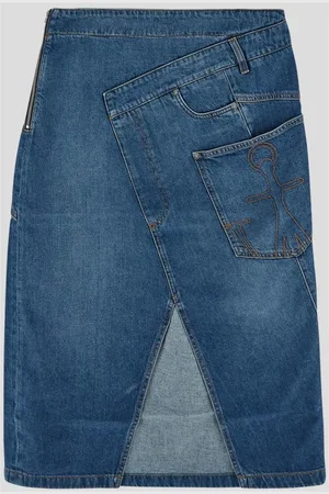 J.W.Anderson Dames, Rokken, Blauw, Maat: XS