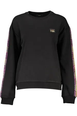 Roberto Cavalli Dames, Sweatshirts & Hoodies, Zwart, Maat: XL Katoen