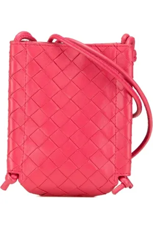 Bottega Veneta Dames, Pre-owned, Roze, Maat: ONE Size Leer