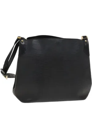 LOUIS VUITTON Dames, Pre-owned, Zwart, Maat: ONE Size Leer