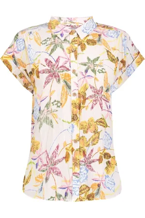 Geisha Dames, Blouses & Shirts, Veelkleurig, Maat: M Viscose