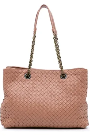 Bottega Veneta Dames, Pre-owned, Roze, Maat: ONE Size Leer