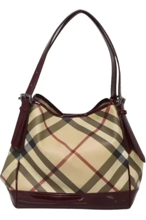 Burberry Dames, Pre-owned, , Maat: ONE Size Leer