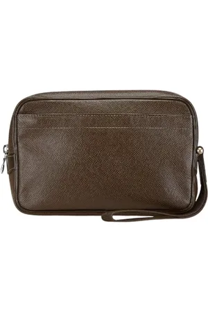 LOUIS VUITTON Dames, Pre-owned, Bruin, Maat: ONE Size Leer