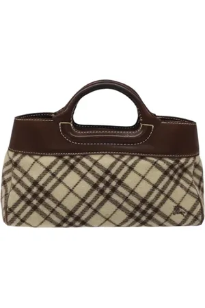 Burberry Dames, Pre-owned, , Maat: ONE Size Leer