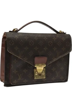 LOUIS VUITTON Dames, Pre-owned, Bruin, Maat: ONE Size Leer