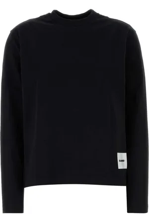 Jil Sander Dames, Sweatshirts & Hoodies, Zwart, Maat: M Katoen