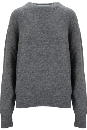 MC2 SAINT BARTH Dames, Truien, Grijs, Maat: XL Wol