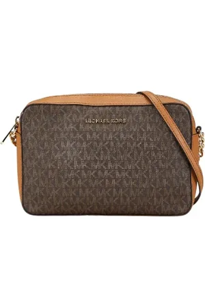 Michael Kors Dames, Pre-owned, Bruin, Maat: ONE Size Leer