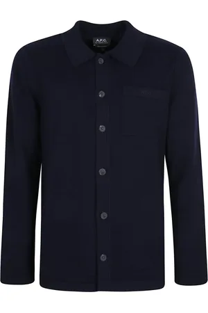 A.P.C. Heren, Jassen, Blauw, Maat: M