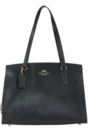 Coach Dames, Pre-owned, Zwart, Maat: ONE Size Leer