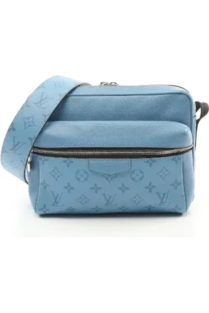 LOUIS VUITTON Dames, Pre-owned, Blauw, Maat: ONE Size Leer