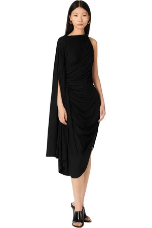 Bottega Veneta Dames, Jurken, Zwart, Maat: XS Viscose