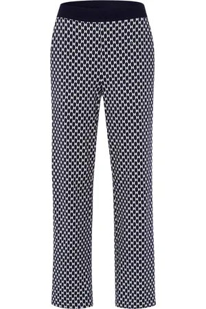 Frank Walder Dames, Broeken, Blauw, Maat: XL