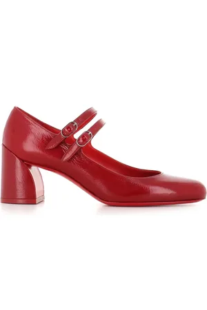Christian Louboutin Dames, Schoenen, Rood, Maat: 40 EU Leer