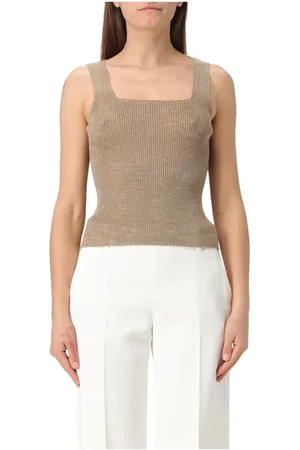 Twin-Set Dames, Tops, Groen, Maat: S Viscose