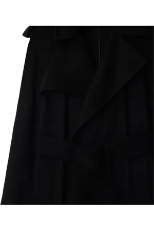Burberry Dames, Mantels, Zwart, Maat: 2XS